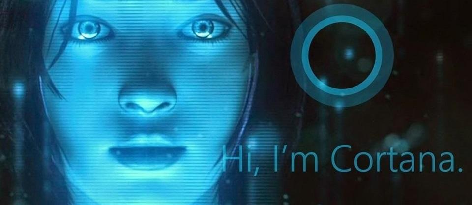 un hologramme de Cortana